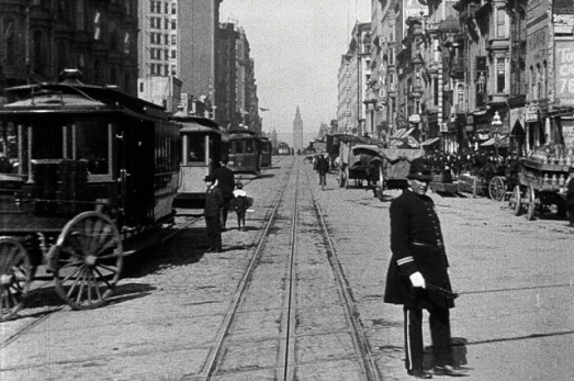 trip down market street before fire 1906